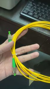 ALLAN FC/APC To FC/APC Fiber Optic Cable Jumper Optical Patch Cord Simplex Single-Mode