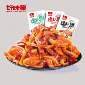 好味屋-猪扒脆 香辣脆骨/黑鸭味脆骨 16G 休闲零食 香脆解馋 办公室零嘴 HAOWEIWU-Crispy Pork Chop-Spicy Crispy Bone/Dark Duck Crispy Bone 16G