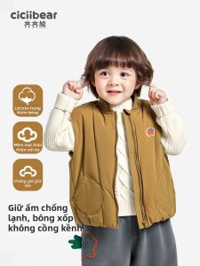 Padded and Warm Quilted Vest Boys Winter
