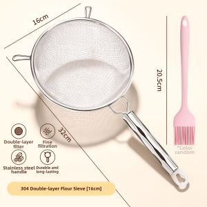 LIEHUFU | Baking Filter Stainless Steel Sieve