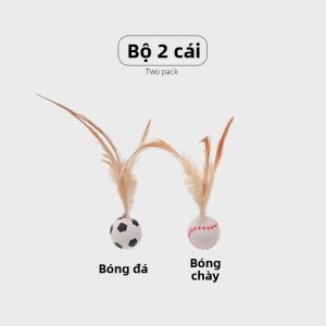 Đồ Chơi Mèo Tương Tác Có Lông