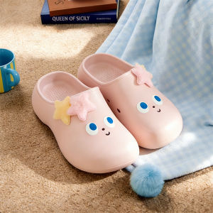XIXITIAO | Dopamine Cute Star Toe Cover Easy Wear Womens Summer Elevating Thick Sole Open-Toe Sandals