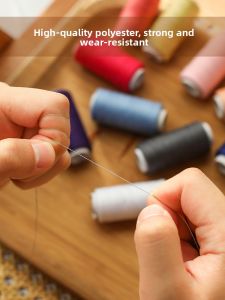 Fine Thread Set for Sewing Machine Hand Sewing Colored Threads