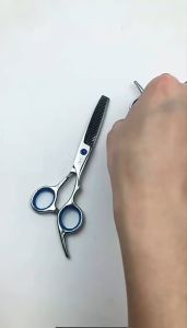 SET GUNTING RAMBUT SALON PROFESIONAL STAINLESS STEEL - SILVER