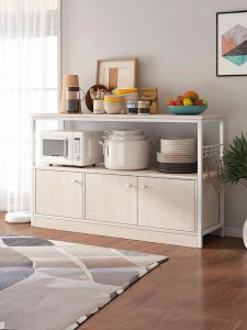 TIJU | Multi-purpose Kitchen Storage Cabinet Cutting Table