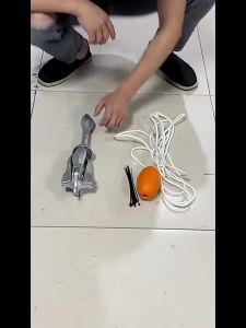 2.5kg สมอเรือหัวร่ม สมอเรือคายัค พับเก็บได้ Boat Anchor เรือประมง ตกปลา