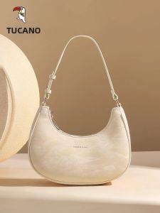 TUCANO | Trendy Elegance Underarm Bag High-end Design Chinese Crescent Crossbody Tote