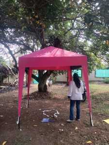 TENDA JUALAN TENDA BAZAR UKURAN 2 x 2 dan 1.5 x 1.5 FULLSET TENDA MURAH TENDA BERKUALITAS TENDA BONGKAR PASANG TENDA ANTI PANAS