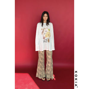 Fun Printed Original Loose Long Sleeve Tee