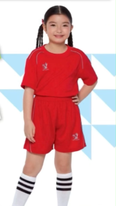 เสื้อกีฬาคอกลมเด็กสีพื้นสดใส ยี่ห้อ Fly Hawk C970 รุ่นชุด สำหรับเด็ก