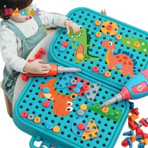211 Chiếc Trẻ Em Giả Vờ Chơi Bộ Dụng Cụ Sửa Chữa Bộ Dụng Cụ Sửa Chữa DIY Lắp Ráp Điện Bộ Đồ Chơi Tuốc Nơ Vít Giáo Dục Montessori Trò Chơi Sáng Tạo Cho Trẻ Em 3-12Y