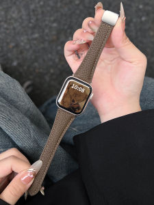 Leather Smartwatch Band for Xiaomi Mi Band 9/8 pro Womens Sport Bracelet RedmiWatch4 Chain High-End Feel Watch4 Redmi Smart Watch 5/6 Bands