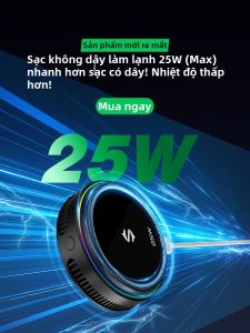 Black Shark | 25W Magnetic Cooling Fast Charging Wireless Charger
