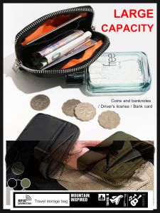 กระเป๋าใส่เหรียญแบบมินิ พวงกุญแจ กระเป๋าใส่เหรียญ กระเป๋าเก็บของขนาดเล็กที่สะดวก