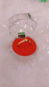 Cincin Clover BYLV 2in1 Titanium Anti Karat & Tahan Lama Premium Quality CS021