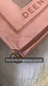 SKYSHOP HIJAB ENZI SERIES BY DEENAY SIZE 115 X115CM BAHAN VOAL FINISHING SEWING KERUDUNG SEGIEMPAT MURAH hijab