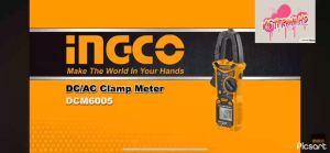 Ampe kìm kẹp dòng Ingco công nghiệp DCM2001