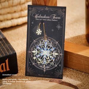 Metal Bookmark Aesthetic Artistic Reading Page Holder for Students Birthday Gift Premium Artistic Bookmark Gift for Students