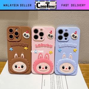 IPH XR 11 12 13 14 15 16 Plus Pro Max TPU cute labubu star soft silicon phone case casing cover 手机壳