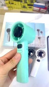 M11 พัดลมไร้สาย แรงลม 120 ระดับ 1800mAh พัดลมเทอร์โบ พัดลมมือถือ มอเตอร์บัสเลส portable fan USB