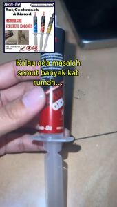 [RM7.00] PEST Eco Friendly Ant Cockroach Lizard Baits Sangat Berkesan. Insect Wipe Out Eco Friendly Gel Bait 天然蟑蚁和蚂蚁药和壁虎药