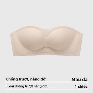 Áo ngực AIMO cho nữ không dây liền mạch kiểu dáng một mảnh gợi cảm chống trượt thoải mái