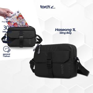 TORCH Haseong 1 Liter Sling Bag Tas Selempang Bahu Pria Wanita Travel - Sling Bag Travel Pouch Haseong