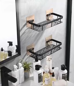 ตะแกรงวางชั้น BMZAR ใน ชั้นวาง ชั้นแขวนติดผนัง เสริมความสุขกับห้องน้ำ แบบติดผนัง