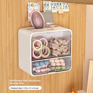 WEIAI | Wall-Mounted Hair Accessory Organizer for Girls