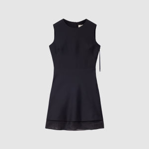 ICICLE | Winter Double-Faced Wool Silk Dress