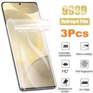 3Pcs For Samsung S25 Plus For Samsung Galaxy S25 S24 Ultra Screen Protector Samsung Galaxy S25 S24 Hydrogel Film