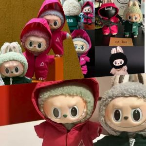 ชุดจั๊มสูทปลาหมึก DIY สำหรับตุ๊กตา Labubu V1 V2 V3 ของเล่นตุ๊กตาไอดอล ชุดเสื้อผ้าและเครื่องประดับ ของขวัญคริสต์มาส