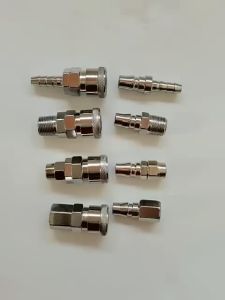 AIR COMPRESSOR CONNECTOR MEGA QUICK RELEASE COUPLER MALE TYPE FEMALE TYPE HOSE TYPE COMPRESSOR