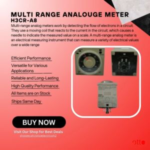 OMRON Multi Range Analouge Meter H3CR-A8