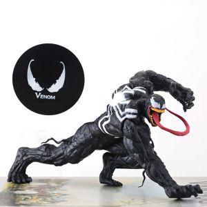 12cm PVC Venom Edward Brock Figure Low Lying Assemblable Statue Desktop Ornament Action Figures Toys