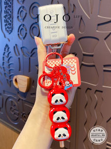 Cute Cartoon Ice Candy Keychain for Women Elegant Mini Pig Design Lovely Fashionable Accessory by JOJOS L PD Knot