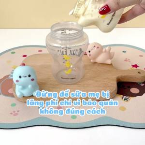 Nắp Đậy Trữ Sữa Đa Năng Tommee Tippee Natural Start (Bộ 4 Nắp)
