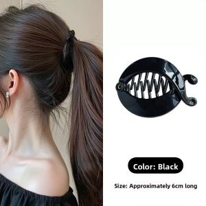 Super Tight Anti-Slip Banana Hair Clip Vertical Tailor Made for Women Small Size Suitable for Thin Hair Daily Use Hair Accessories