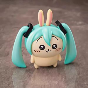 New 2026 Chiikawa Anime Figure Keychain Set - Kawaii Collectible Toy Pendant Gift Featuring Usagi Hachiware Hatsune Momonga