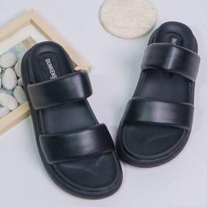 BELLEZA Dunkenstock CHERRY Sandal Wanita Tinggi 5cm Selop Tidak Licin Sendal Beleza Wedges Slop Birken Rumah Bellezza Kekinian Premium Terbaru Shoes Mall Official Store