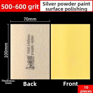 KINGXINJX | Sponge Sandpaper for Car Polishing Square Velveteen