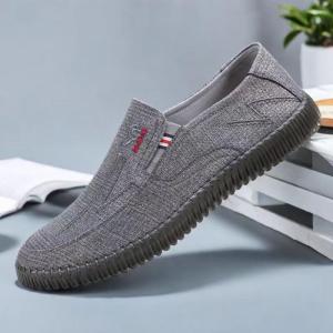 Autumn New Mens Casual Shoes Soft Bottom Driving Beijing Style Cloth Shoes Anti-Odor Versatile Youth Fashion Flat Heel