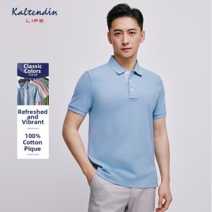 KALTENDIN | Heavyweight Pique Cotton Breathable Mens T-Shirt