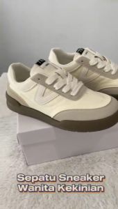 Sepatu Sneakers Wanita Import  WC-6 Sepatu  Wanita Kulit Sneakers Import Kulit Wanita  Kekinian Import Free Box