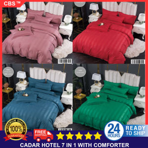 Cadar Hotel Elegant White 1000 Thread Count Microfiber Bedding Set with Comforter