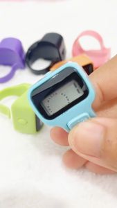 Cincin Tasbih Zikir Digital Led Alat Penghitung Dzikir Ibadah Muslim Finger Counter Mini Jari Hitung