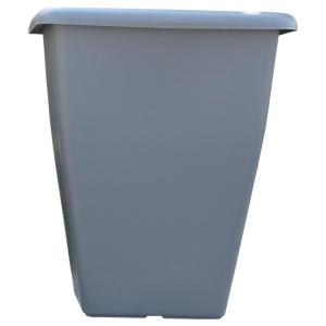 Thick Resin Plastic Long Cylinder Flower Pot Square Large Caliber Vegetable Cultivation Meat Tree Planting Earth Cotton Pot
