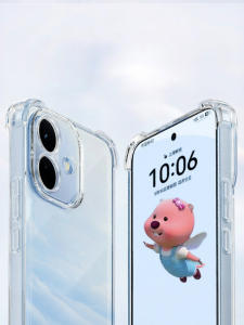 imobile | Transparent Shockproof Airbag Full Case for Phones
