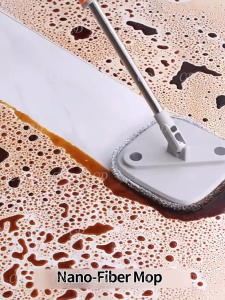 HomeVibe  mop with spinner and Bucket Clean Dirty Water Separation Self Wash water saving magic mop#TB010