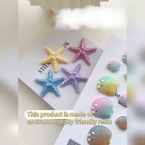 Simulation shell starfish resin diy decoration home small ornaments fish tank micro landscape